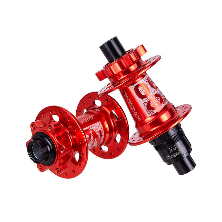 ZTTO MTB cırcır 54T disk fren Hub 32 H 32 delik Thru aks Quick