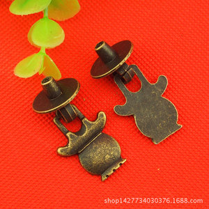 Antique <b>Rustic</b> Drawer Handle Zinc Alloy Durable Novelty Shape 40mm B38 Cabinet Hardware - Product Image 3
