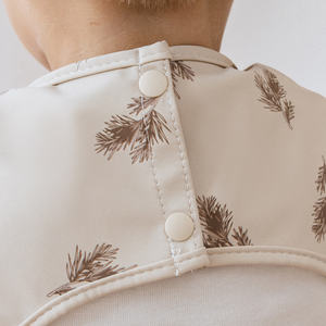 2022 <span class=keywords><strong>bavaglino</strong></span> personalizzabile regolabile bambino alimentazione manica lunga Design impermeabile PU 100% poliestere stampato <span class=keywords><strong>bavaglino</strong></span> in Silicone carta - Product Image 6