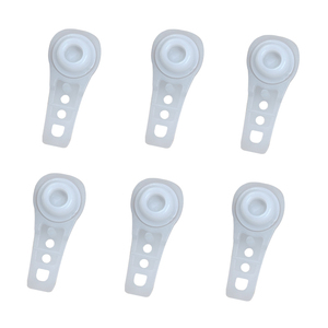 Moderno Supporto <span class=keywords><strong>per</strong></span> <span class=keywords><strong>Tende</strong></span> in Plastica, <span class=keywords><strong>Rullo</strong></span> Portante <span class=keywords><strong>per</strong></span> Binario a H, Accessorio Modello Runner <span class=keywords><strong>per</strong></span> Appendere <span class=keywords><strong>Tende</strong></span> - Product Image 3