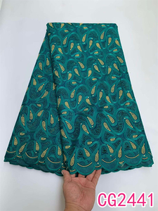 Nouveau tissu en dentelle suisse de haute qualité pour vêtements, tissu en dentelle africaine 100% coton, tissu en dentelle suisse pour l'Autriche - Product Image 3