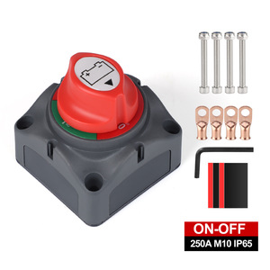 Interruptor de desconexión de batería M10 250A IP65 para automóviles, camiones, barcos, yates - Product Image 4