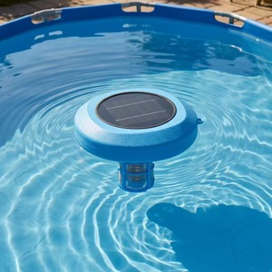 Ioniseur solaire pour <span class=keywords><strong>piscine</strong></span> Eco Clean Sanitizer, purificateur à tige de cuivre pour piscines enterrées, hors sol et à eau salée - Product Image 4