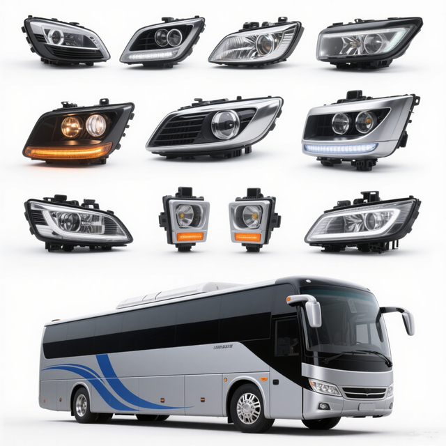 China 24V LED Lights Lamp New Condition Bus Spare Parts & Accessories for Yutong Kinglong Higer Zhongtong Golden Dragon Bus