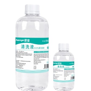 Solution nettoyante Chenye 0,9% chlorure de sodium 500ml pour les soins nasaux - Product Image 2