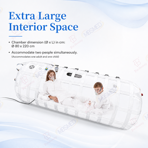 Cámara Hiperbárica de Oxígeno Inflable Suave 2.0 ATA para Uso Clínico y Doméstico, para Dos Personas, Cabina de Oxígeno HBOT 1.5ATA para Lesiones Deportivas - Product Image 2