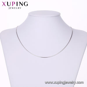 Collier à chaîne en cuivre pour femme, bijoux européen simple, joaillerie, nouveau modèle - Product Image 6