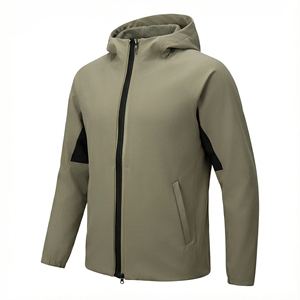 Veste softshell respirante et imperméable pour homme, chaude et résistante à l'eau, pour activités de plein air, fermeture éclair, coupe-vent, veste de sport active - Product Image 2