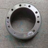 Tambor de Freno de Hierro Fundido WG4075450001 para Camiones SINOTRUK, Repuesto para el Sistema de Frenos de Tambor de Rueda de Camiones Ligeros