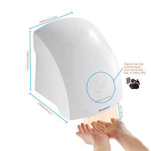 Secador de Manos Automático Clásico Modun de 2000w con Sensor, para Montaje en Pared, para Uso en Hoteles y Hogares, 688, para Baños - Product Image 5