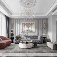 Ensemble de canapés de salon en cuir véritable scandinave, grand rangement, résistant aux rayures, pour maison moderne, hôtel, villa