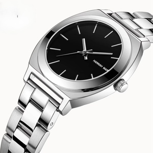 Nouvelle montre à quartz de haute qualité pour femmes, boîtier ovale en or rose, bracelet en acier inoxydable, montre à quartz étanche - Product Image 6