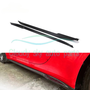 สเกิร์ตข้างรถยนต์คาร์บอนไฟเบอร์แบบแห้ง สำหรับ 911 <span class=keywords><strong>991</strong></span> GT3 RS 2 ประตู ปี 2017-2018 - Product Image 6