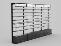 Présentoir montage pour magasin de cigares de pharmacie en métal personnalisé étagères pour cigares support de sol pour tabac support de présentation pour magasin de cigares
