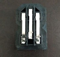 Prise de courant ca iec, connecteur c13, 3 broches, 2 voies, 3 voies, 4 voies d'entrée, prise de courant intégrée de l'industrie électrique, 10A250V