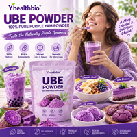 Poudre d'Igname Violette UBE 100% Naturelle de Haute Qualité 30g, Marque Privée OEM, Vente en Gros