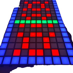 Jeu de sol interactif à LED - Jeux actifs multijoueurs pour enfants et adultes, système de grille de danse et de saut - Product Image 6