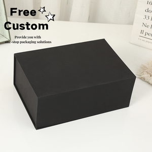 Caja de Regalo Rectangular Magnética Personalizada Tipo Libro, de Alta Gama, Reutilizable, de Papel, con Recubrimiento UV en Relieve - Product Image 2