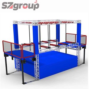 Sistema <span class=keywords><strong>de</strong></span> Truss <span class=keywords><strong>de</strong></span> Aleación <span class=keywords><strong>de</strong></span> Aluminio Ninja Warrior - Circuito Terrestre con Diseño Modular, Alta Capacidad <span class=keywords><strong>de</strong></span> Carga, Certificado TUV - Product Image 1