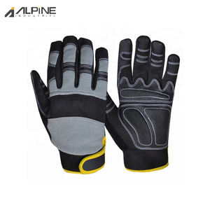 Guantes mecánicos de trabajo de cuero de alta calidad/Guantes de montaje de trabajo/Guantes DE SEGURIDAD DE CUERO Guantes mecánicos - Product Image 2