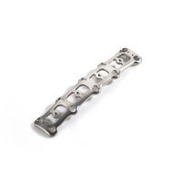 Plaque d'implant dentaire personnalisée en acier inoxydable, service d'usinage CNC professionnel 3/4/5 axes, certifié ISO9001 pour l'usinage