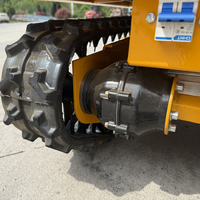 Hydraulisch Angetriebenes Gummikettenfahrwerk 500kg 1000kg 2000kg Langlebige Raupenbasis für Obstgarten-Transporter und Spezialmaschinen