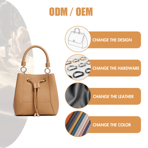 Cina all'ingrosso 2025 stile minimalista borse in pelle <span class=keywords><strong>cammello</strong></span> da donna per la vendita al dettaglio - Product Image 6