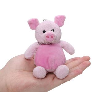 Toptan promosyon özel özel logo küçük doldurulmuş hayvanlar köpek peluş anahtarlıklar oyuncak t shirt ile - Product Image 2