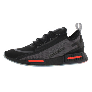 Adidas NMD_R1 Spectoo <b>Mens</b> <b>Shoes</b> Color: Core Black/Grey Five/Solar <b>Red</b> 100% Authentic - Product Image 1