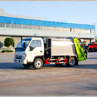Camion à ordures compacteur Chengli Foton 4*2 à commande PLC pour l'assainissement urbain et la gestion des déchets des petites villes