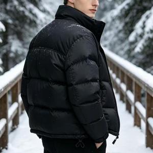 Chaqueta ligera y cálida con capucha, resistente al viento, impermeable, para hombre, ideal para zonas frías. - Product Image 1