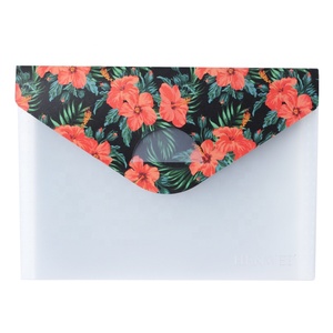 Custom A3/A4 Pocket espansiva chiara Clip per organo capovolto copertura rotonda fibbia per ufficio forniture PP <span class=keywords><strong>pacchetto</strong></span> - Product Image 4