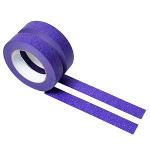 2-可回收定制喷漆画家标签包装DIY工艺创意装饰紫色彩纸遮蔽胶带 - Product Image 3