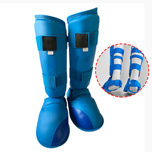 Hot Bán Firmway Dành Cho Người Lớn Trẻ Em Dày Mô Hình Karate Chân Chân Bảo Vệ PU + Mật Độ Cao Bọt Màu Đỏ/Màu Xanh Pull-On Bảo Vệ - Product Image 6