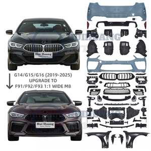Kit de carrocería automática para <span class=keywords><strong>BMW</strong></span> Serie 8 G14/G15 2019-2025 Actualización a estilo de competición <span class=keywords><strong>M8</strong></span> que incluye difusor trasero de parachoques trasero delantero - Product Image 1