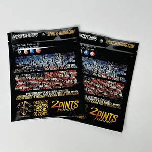 Bolsa de Cebo Biodegradable Personalizada, Señuelo de Pesca de Plástico Suave, Bolsa de Embalaje Impermeable con Ventana Transparente - Product Image 4