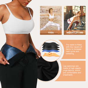 Leggings HEXIN de haute qualité, ceinture de maintien de la taille, brûleur de graisse, perte de <span class=keywords><strong>poids</strong></span>, vêtements de maintien de la taille - Product Image 3