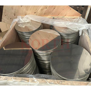 AISI Ss 201 J1 J3 <span class=keywords><strong>202</strong></span> 410 420 J2 430 440 Disco redondo de círculo de acero inoxidable de aleación de corte - Product Image 1