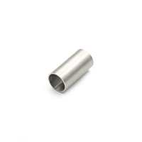 Piezas de interruptor de botón pulsador de acero inoxidable CNC personalizadas para máquina fresadora de metal de 5 ejes - Brochado y mecanizado