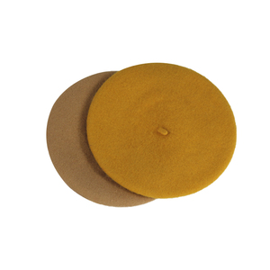 Boina Người Phụ Nữ Thời Trang Của Mùa Đông Beret Mới Nhất Phong Cách Len Thêu Màu Vàng <span class=keywords><strong>Hat</strong></span> Cho Các Bên Và Trang Phục Giản Dị - Product Image 4