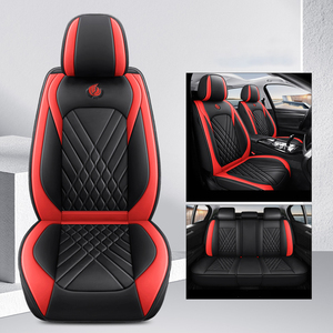 Set Completo di <span class=keywords><strong>Coprisedili</strong></span> in Pelle di Lusso <span class=keywords><strong>per</strong></span> Auto, Resistenti ai Graffi, Ordini all'Ingrosso Accettati, Logo Personalizzabile - Product Image 2