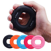 Anillo de Agarre de Silicona de Grado Alimenticio, Portátil, Antideslizante, para Entrenamiento Corporal, Masaje de Dedos, Mejora la Fuerza y Flexibilidad de la Mano