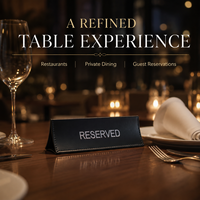 Support de Table Triangulaire en Cuir PU de Luxe, Élégant, Durable, Fait Main, Personnalisable avec Logo, Vente en Gros pour Restaurants et Hôtels