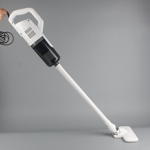Stick Vacuum Cleaner 0.5L Dust Bin <b>Battery</b> Powered White <b>Flat</b> Nozzle For Home Carpet Cleaning - Product Image 2
