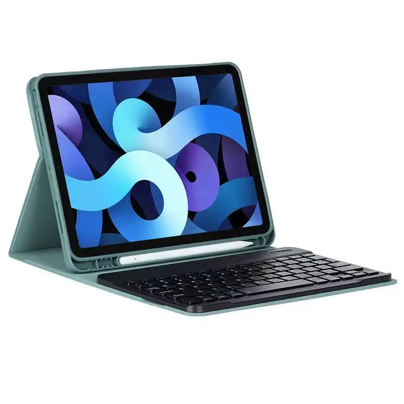 PU TPU cilt dokunmatik tablet standı koruyucu kılıf ipad pro için 9 12.9 2021 için klavye ile kalemlik için iPad mini 6 8.5