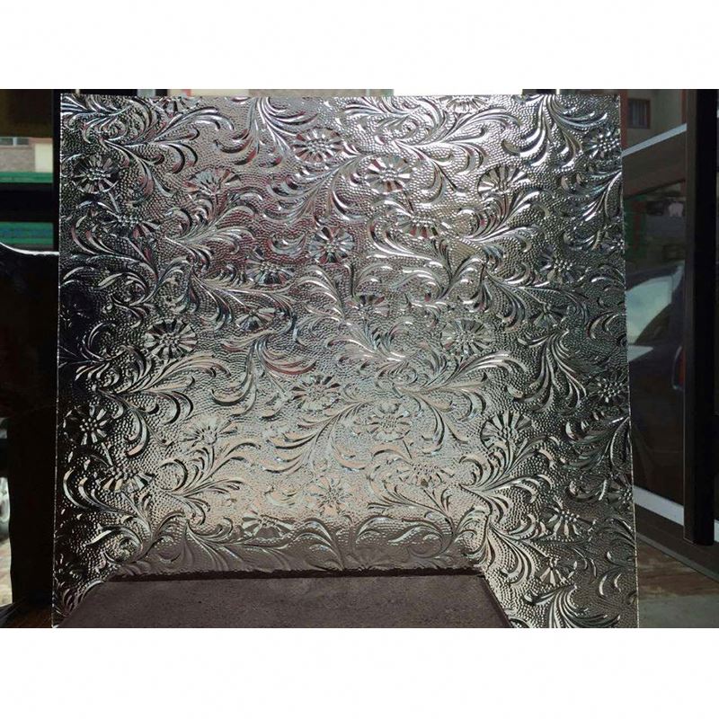 Kaca Tempered Bermotif, Kaca Pola Galur Kristal Kaca Partisi Dinding Partisi Jendela Kaca Kantor