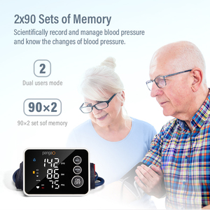 Y tế thông minh tensiometro BP Máy đo điện tử máy đo huyết áp trên cánh tay dẫn kỹ thuật số huyết áp màn hình - Product Image 3