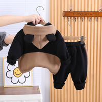 Winter Hoodie 2 Pieces Set 3 Year Old Baby Clothes for Boys Wholesale