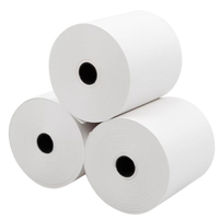 Rouleau de papier thermique 80*80, 320g par rouleau, papier pour reçus de supermarché