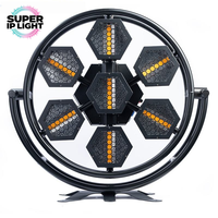 Luces LED Retro de 7*60W para Discoteca, RGBW Cálidas, Auxiliares DMX512 para DJ, Club, Fiesta, Espectáculo